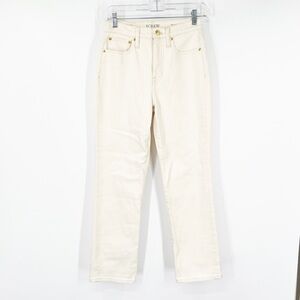 J. Crew Classic Straight Jeans in Vintage Canvas